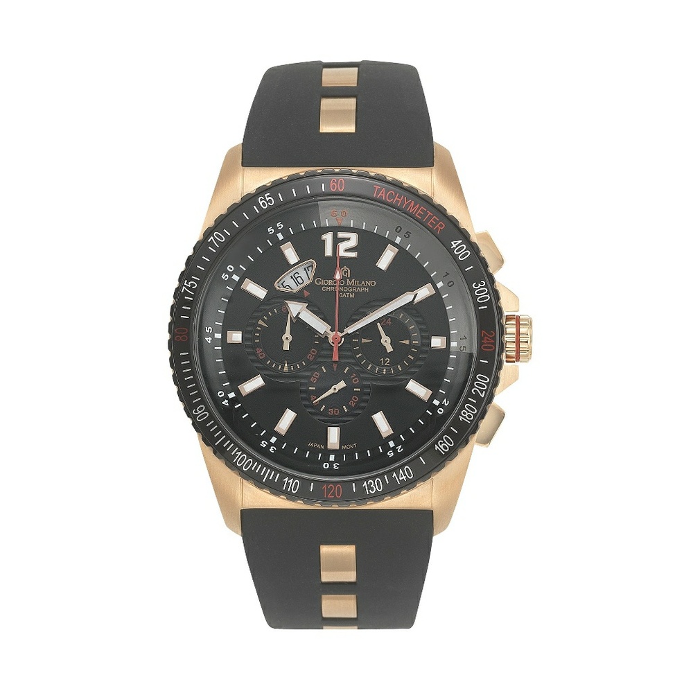 GIORGIO MILANO MEN WATCT MODEL NERIO GOLD TONE